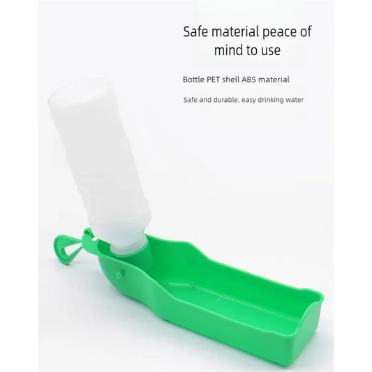 AquaTrek: Portable Pet Water Bottle & Dispenser