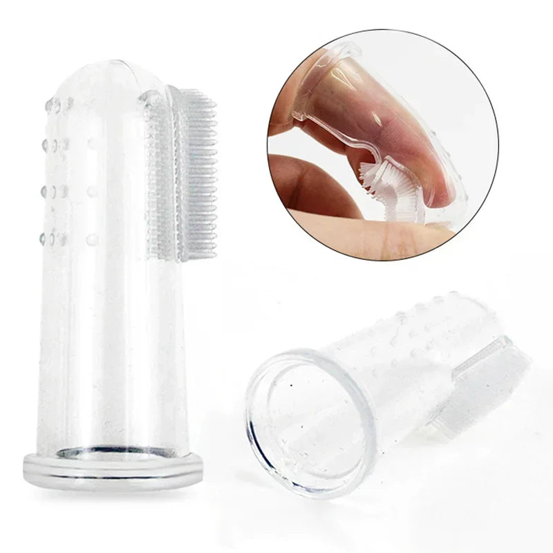 DentalFinger: Soft Silicone Pet Toothbrush