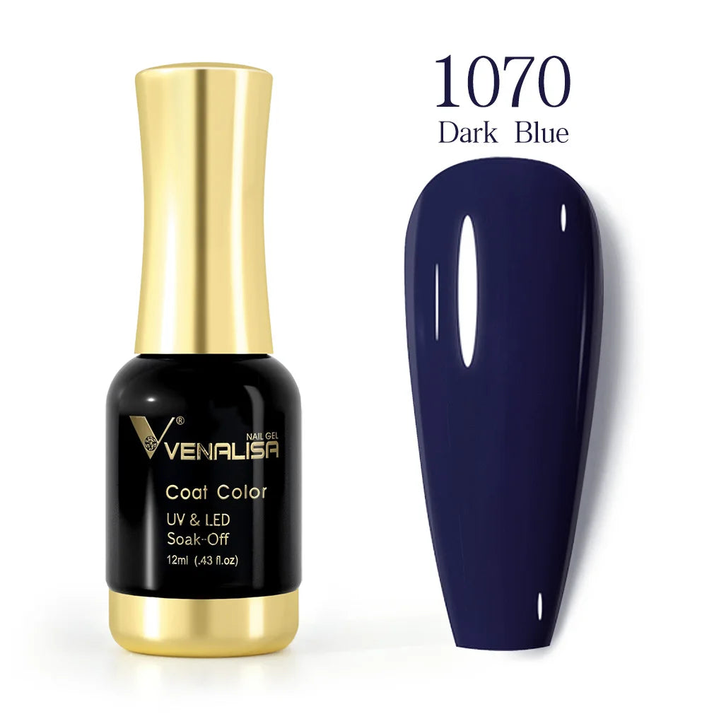 VENALISA Gel Nail Polish Set – 120 Colors UV/LED Soak Off 12ml