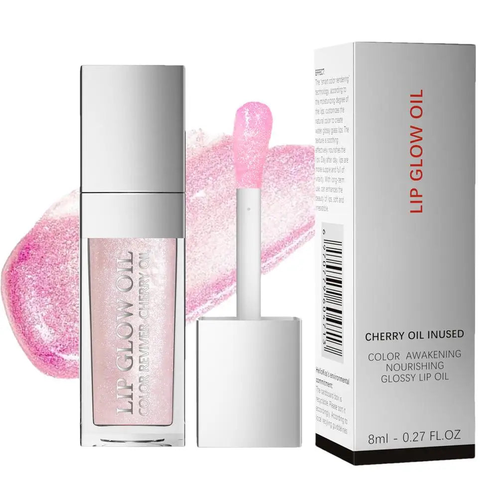 Color Changing Crystal Jelly Lip Oil – Moisturizing & Nourishing