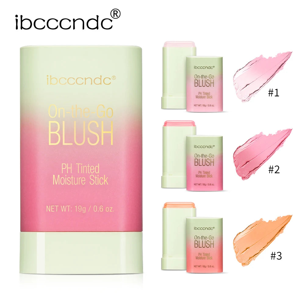 Surnelia Magic-Glow: 3-in-1 Temperature-Changing Blush Stick