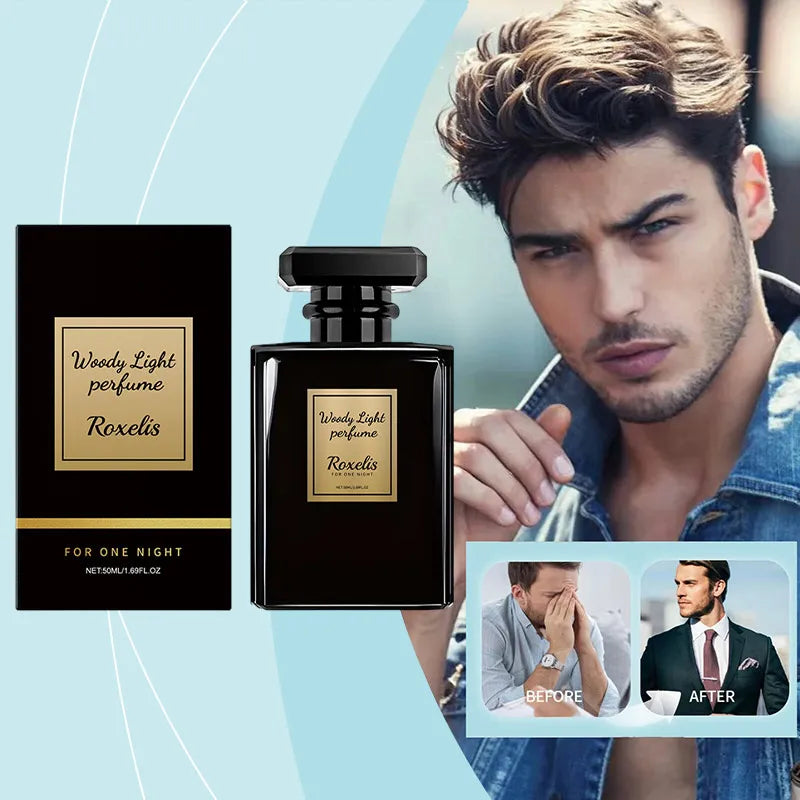 Men Eau de Parfum – Sandalwood Vanilla Long Lasting Fragrance