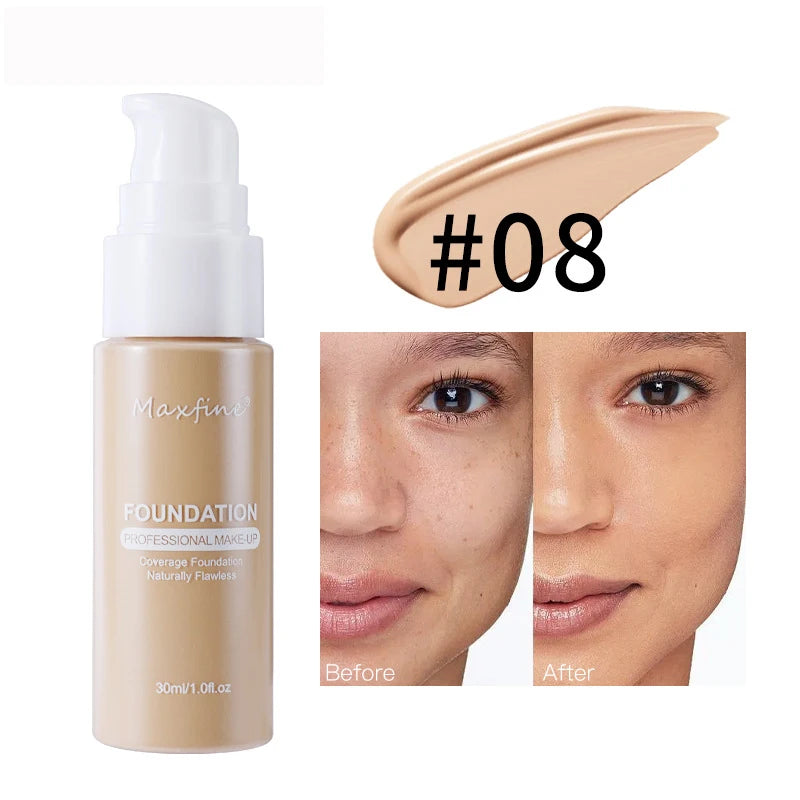 Liquid Foundation Concealer – Waterproof & Long Lasting