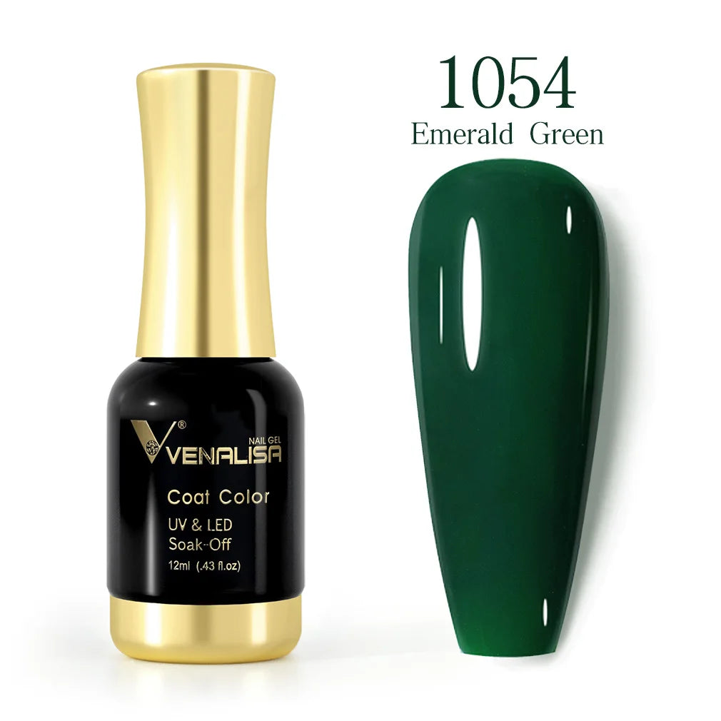 VENALISA Gel Nail Polish Set – 120 Colors UV/LED Soak Off 12ml
