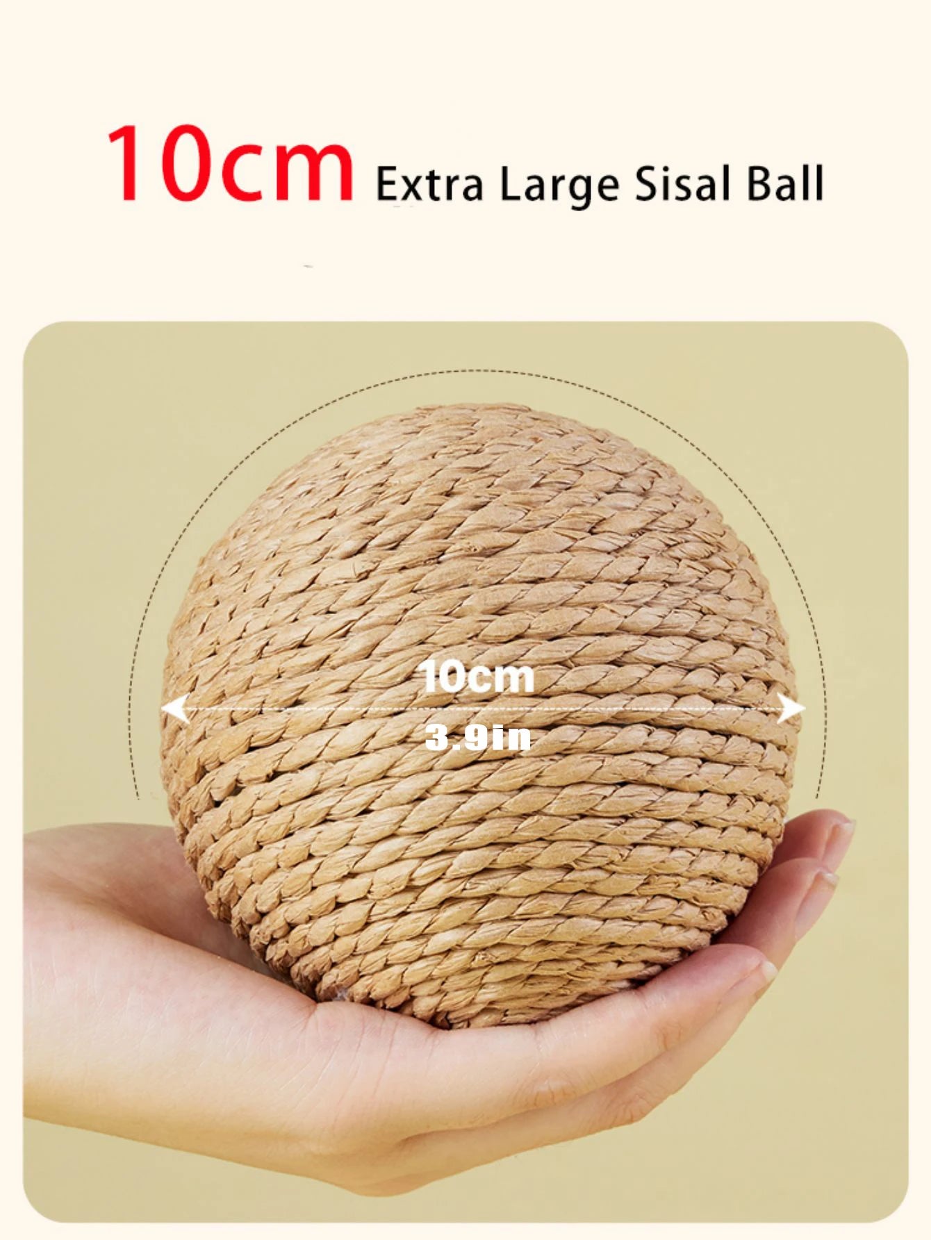 PurrfectClaw: Natural Sisal Scratch & Clean Toy