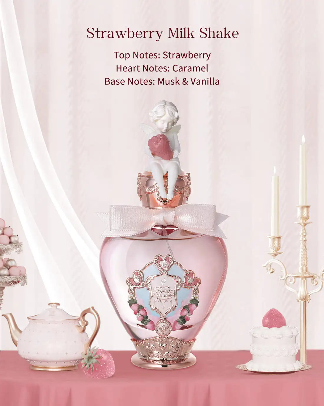 Flower Knows Sweetie Bear Perfume – Rose Milk Musk Floral Fragrance