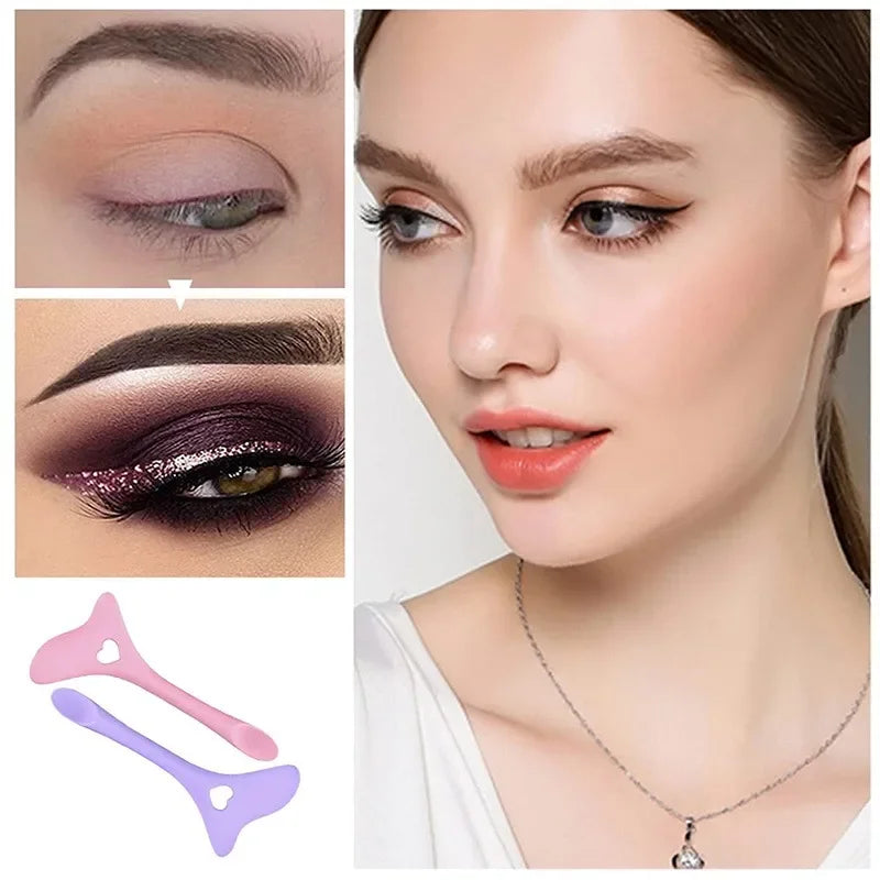 Reusable Eyeliner Stencil – Silicone Wing Makeup Tool