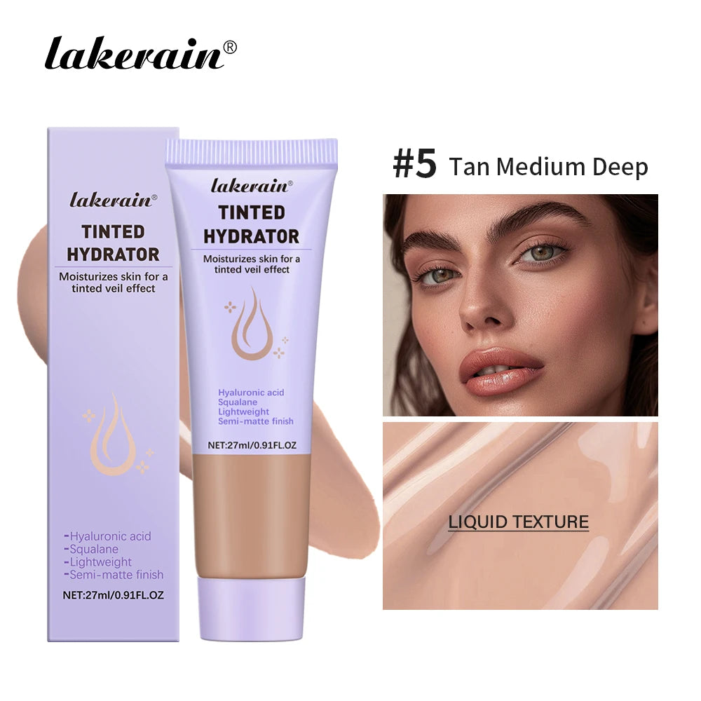 Lakerain Tinted Hydrator – Moisturizing Foundation with a Semi-Matte Finish (27ml)