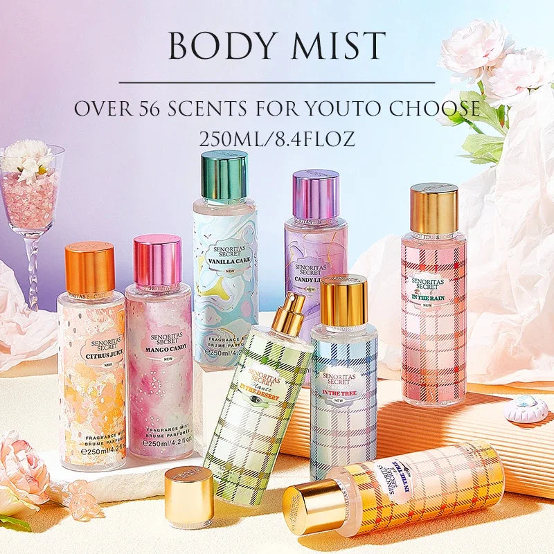 Secret Allure: Long-Lasting Pheromone Body & Linen Spray (250ml)