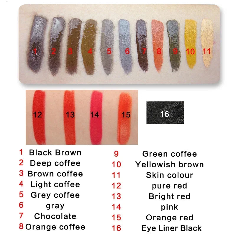 Surnelia Pro-Pigment: Professional PMU Ink for Lips, Brows & Eyeliner