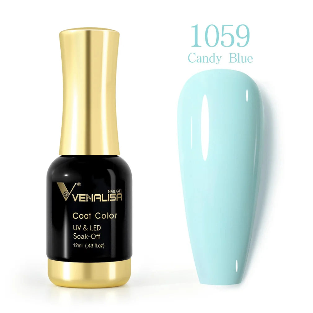 VENALISA Gel Nail Polish Set – 120 Colors UV/LED Soak Off 12ml