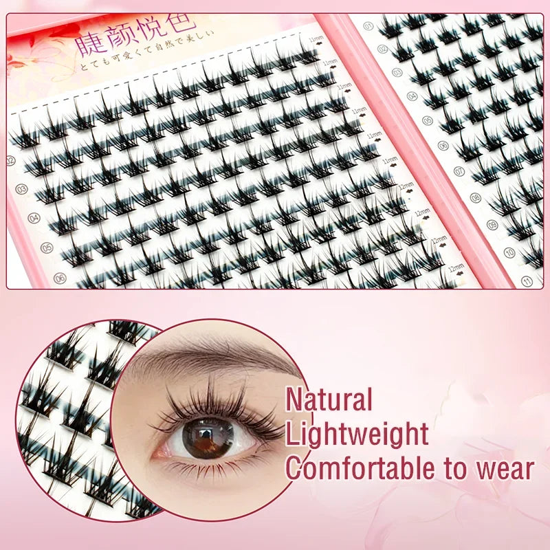 32-Row Individual Lash Extensions – Professional Volume