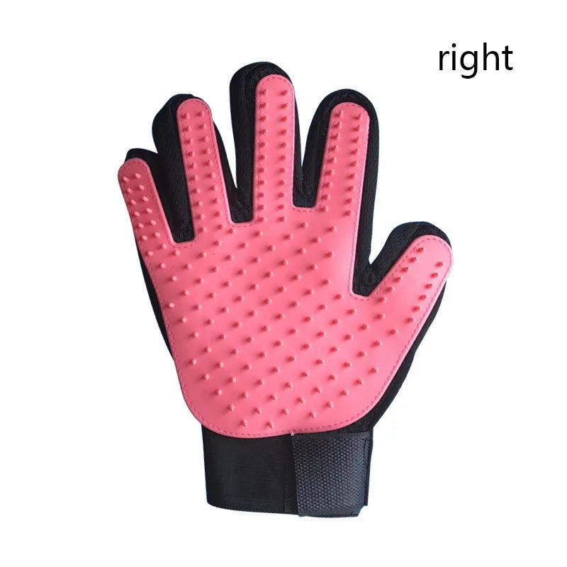 MassageGlove: Gentle Pet Grooming & Deshedding Mitt