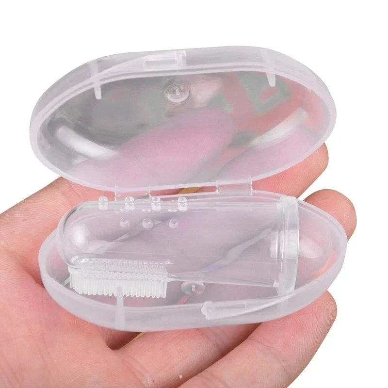 DentalFinger: Soft Silicone Pet Toothbrush