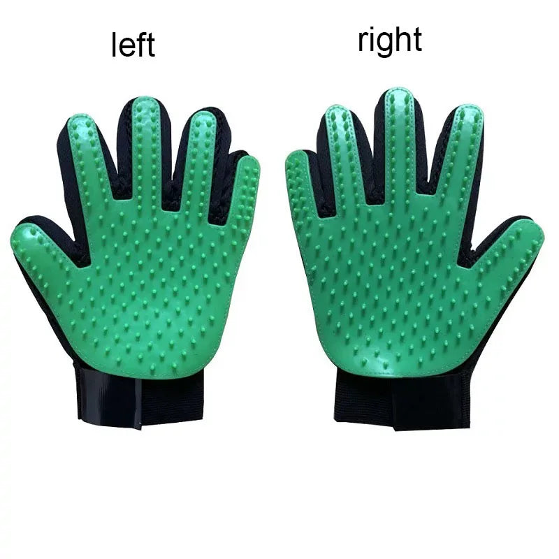 MassageGlove: Gentle Pet Grooming & Deshedding Mitt