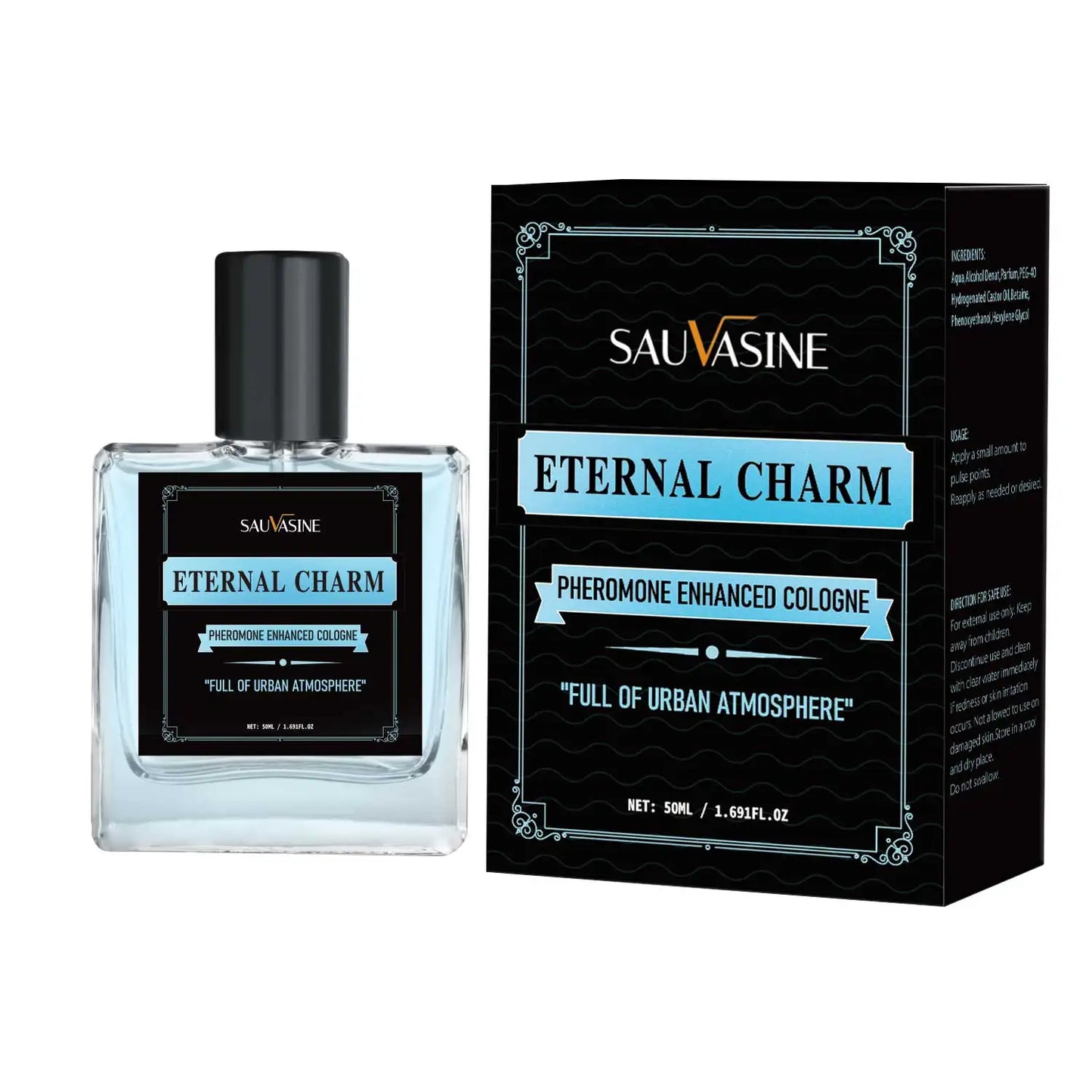 50ML Pheromone Perfume For Man Hypnosis Cologne For Men Dating Attract Women Long Lasting Pheromone Enhanced Light Fragrance