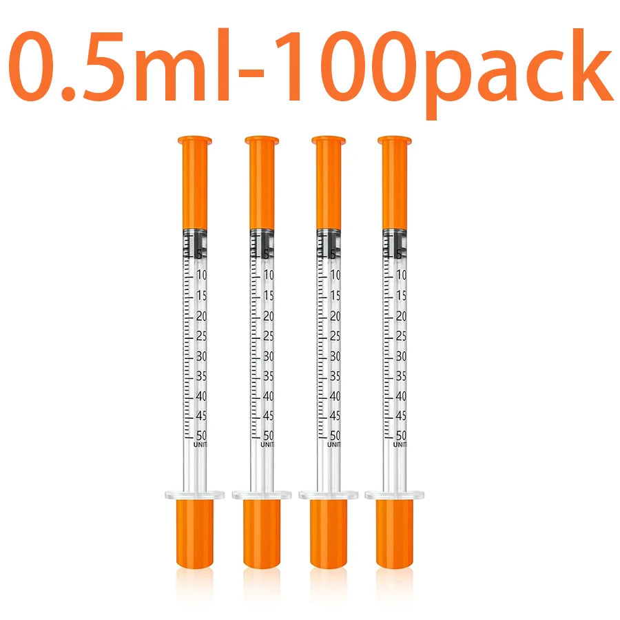 PetCare Precision: 1ml Syringe Set for Pet Medication