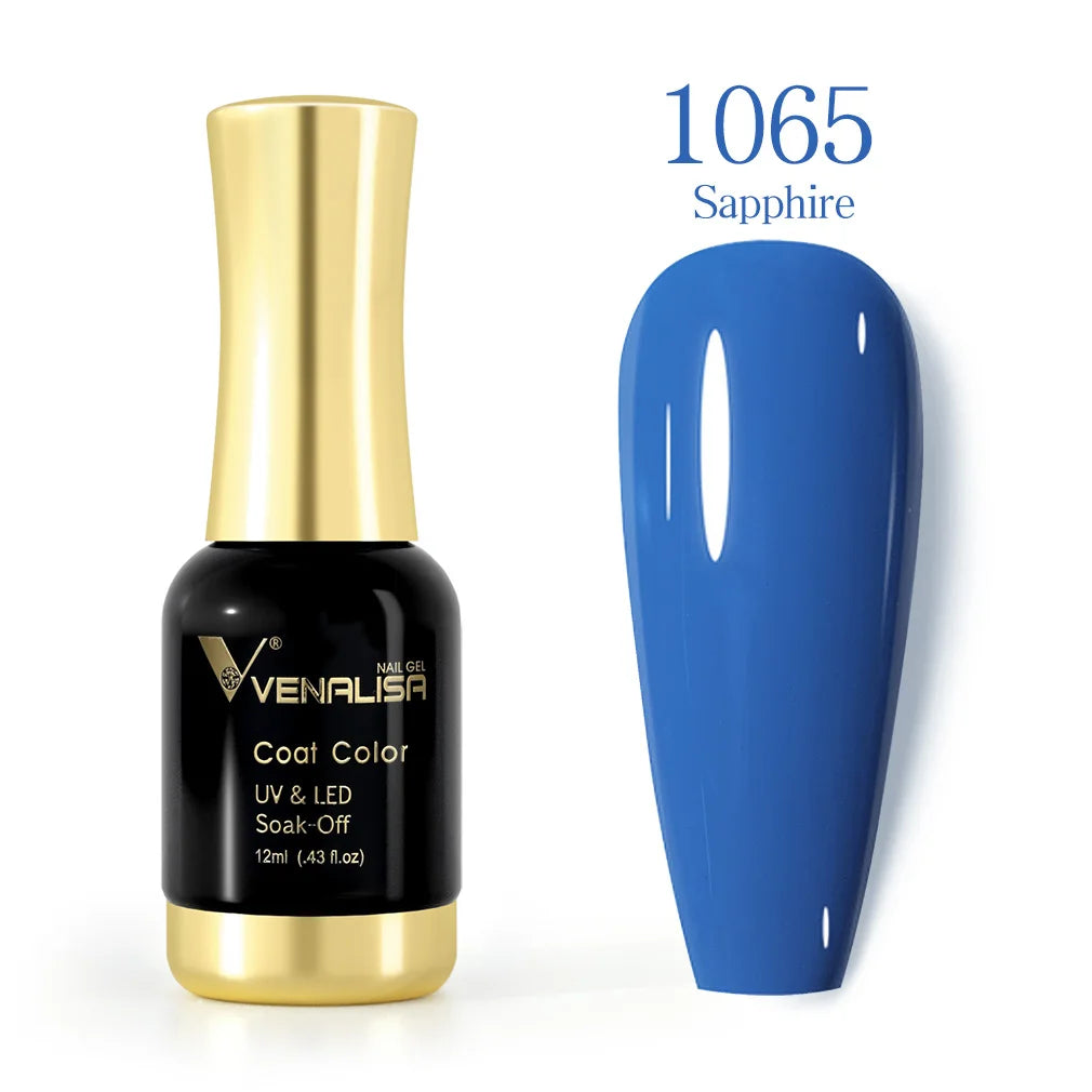 VENALISA Gel Nail Polish Set – 120 Colors UV/LED Soak Off 12ml