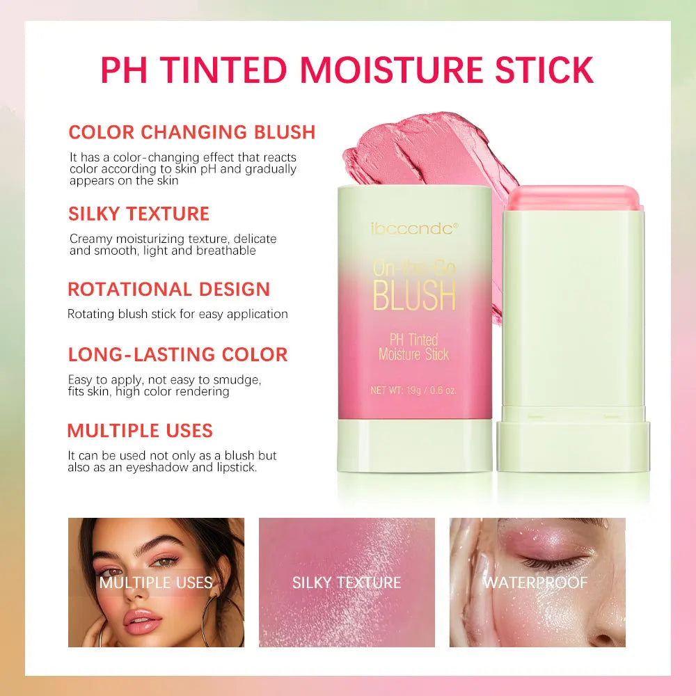 Temperature Change 3-in-1 Blush Stick – Lips & Cheeks Tint