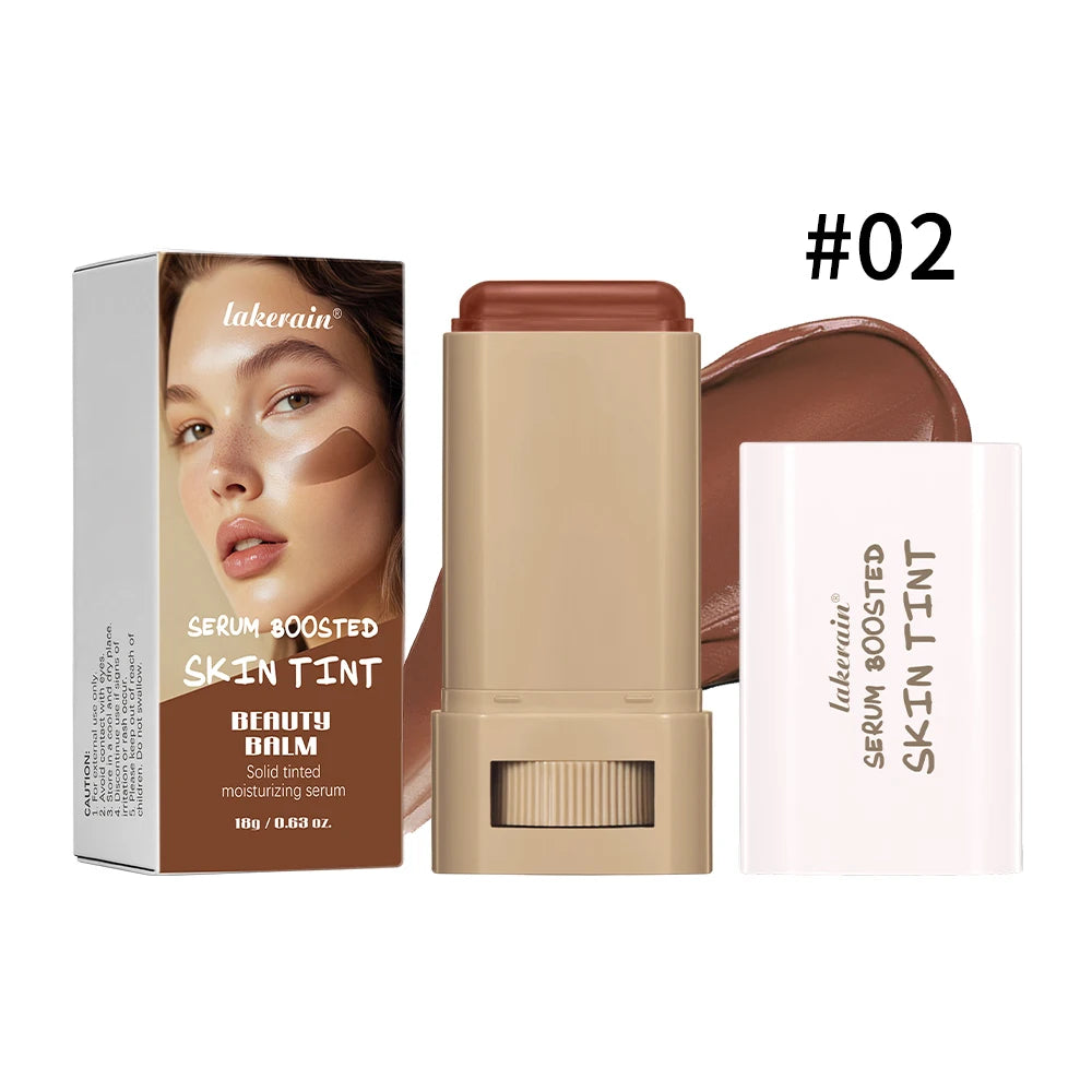 Skin Tint Foundation Stick – High Coverage Travel Makeup Stick