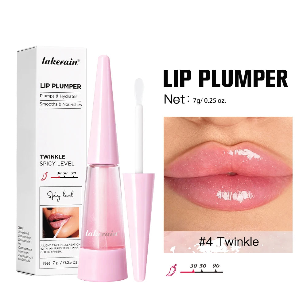 Lakerain Lip Plumper Gloss – Hydrating & Volumizing Lip Oil