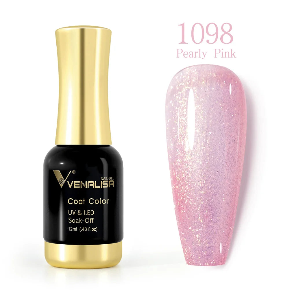 VENALISA Gel Nail Polish Set – 120 Colors UV/LED Soak Off 12ml