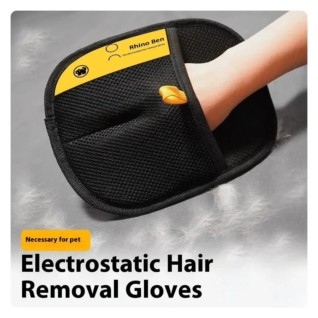 MassageGlove: Gentle Pet Grooming & Deshedding Mitt