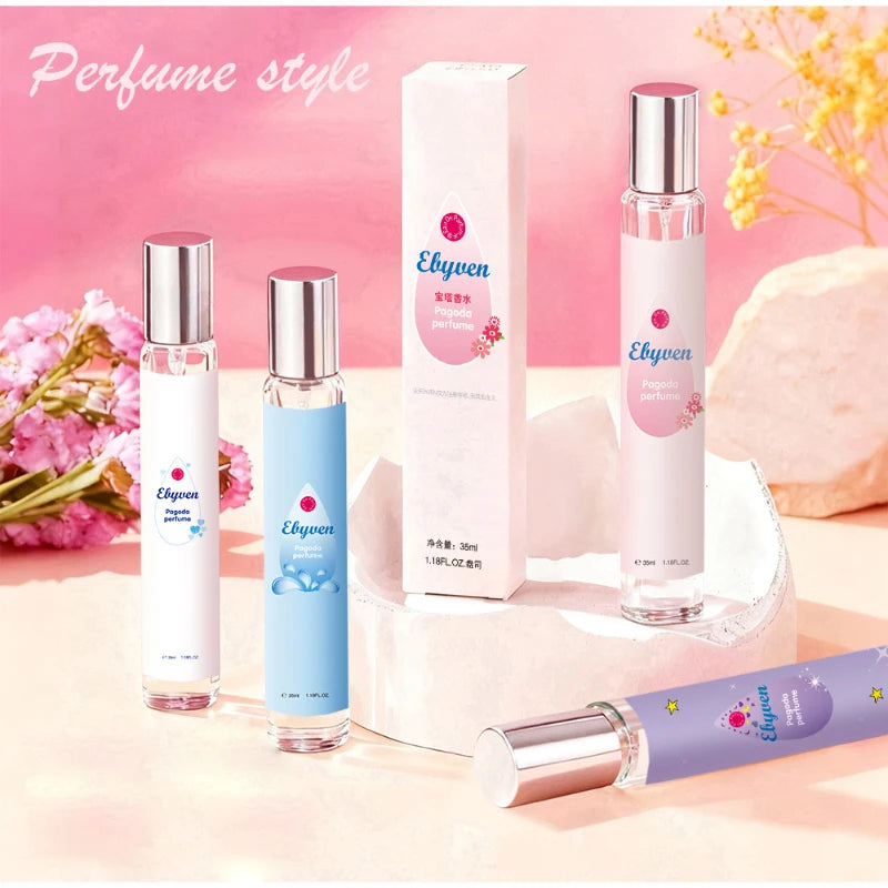Confident Passionate Unisex Fragrance Fresh Natural Rose Citrus Vanilla Musk Fruity Scent Lasting Charm Portable Body Spray 30ml