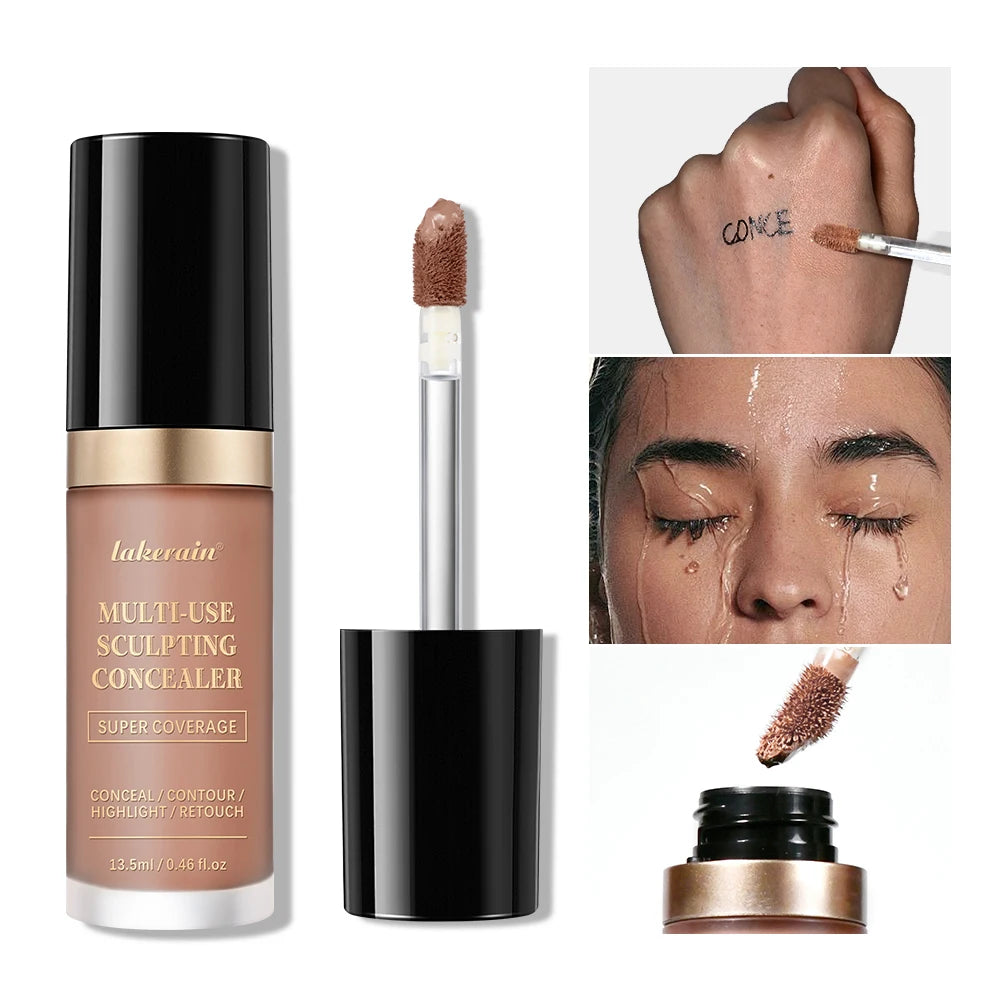 Matte Concealer Foundation – Full Coverage Multi-Use Cream