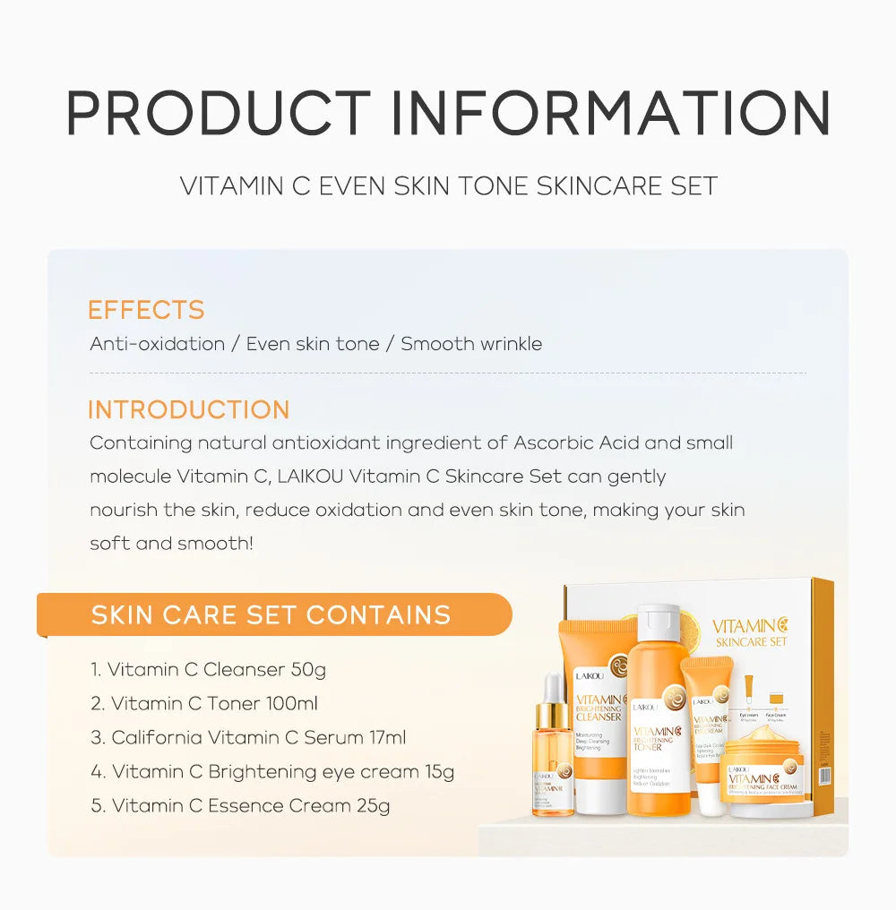 Complete Vitamin C Radiance & Anti-Aging Set