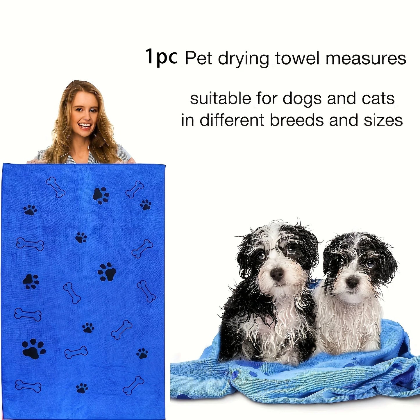 DryPaws: Ultra-Absorbent Microfiber Pet Towel