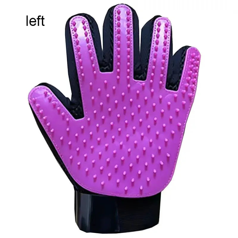 MassageGlove: Gentle Pet Grooming & Deshedding Mitt