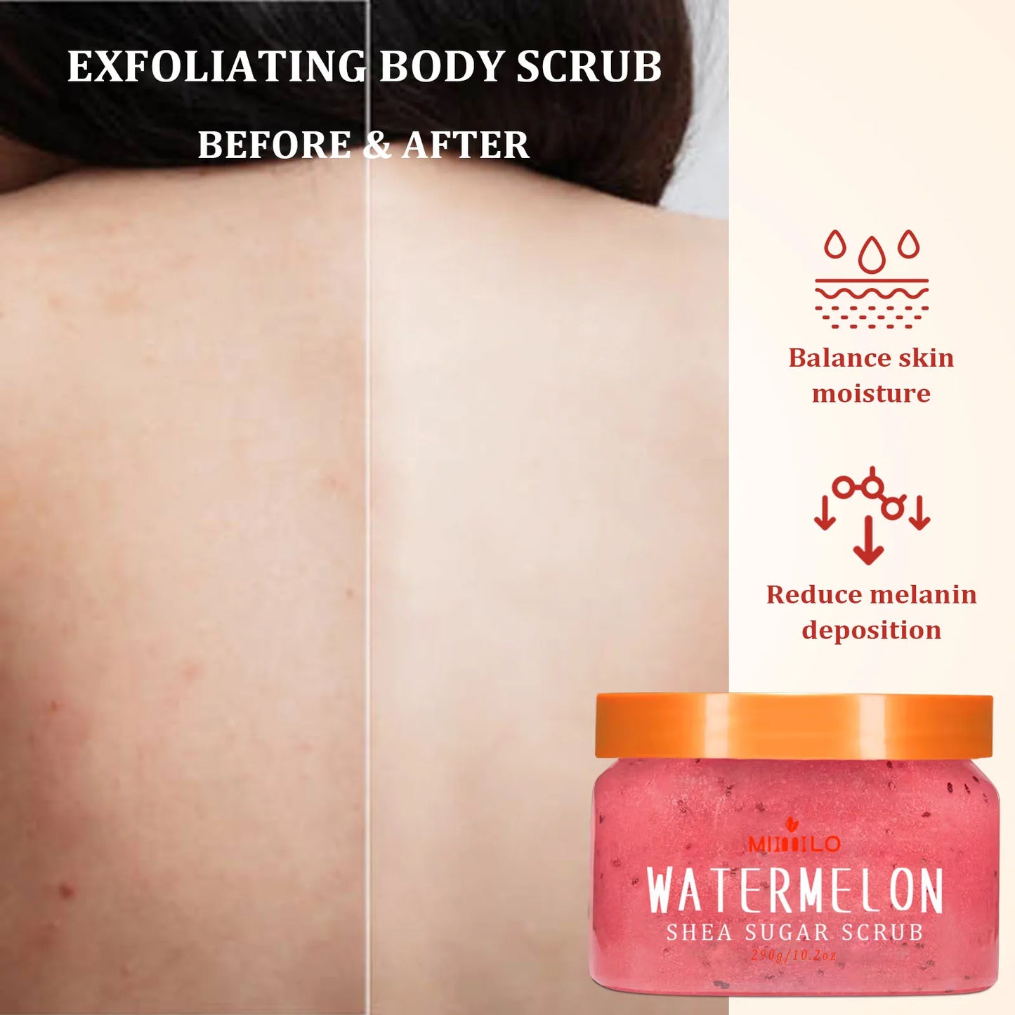 VelvetGlow: Shea Sugar Exfoliating Body Scrub