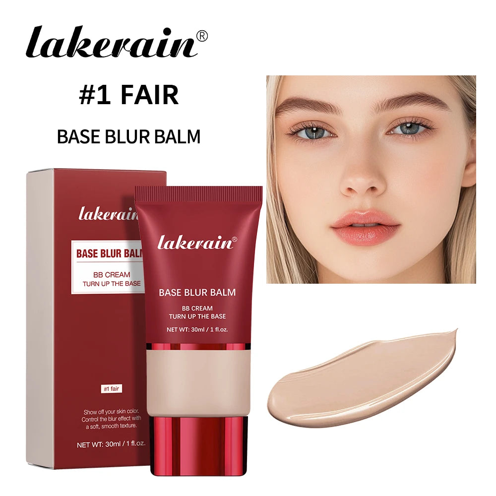 Surnelia Soft-Focus: Matte Blur Balm & Foundation Base