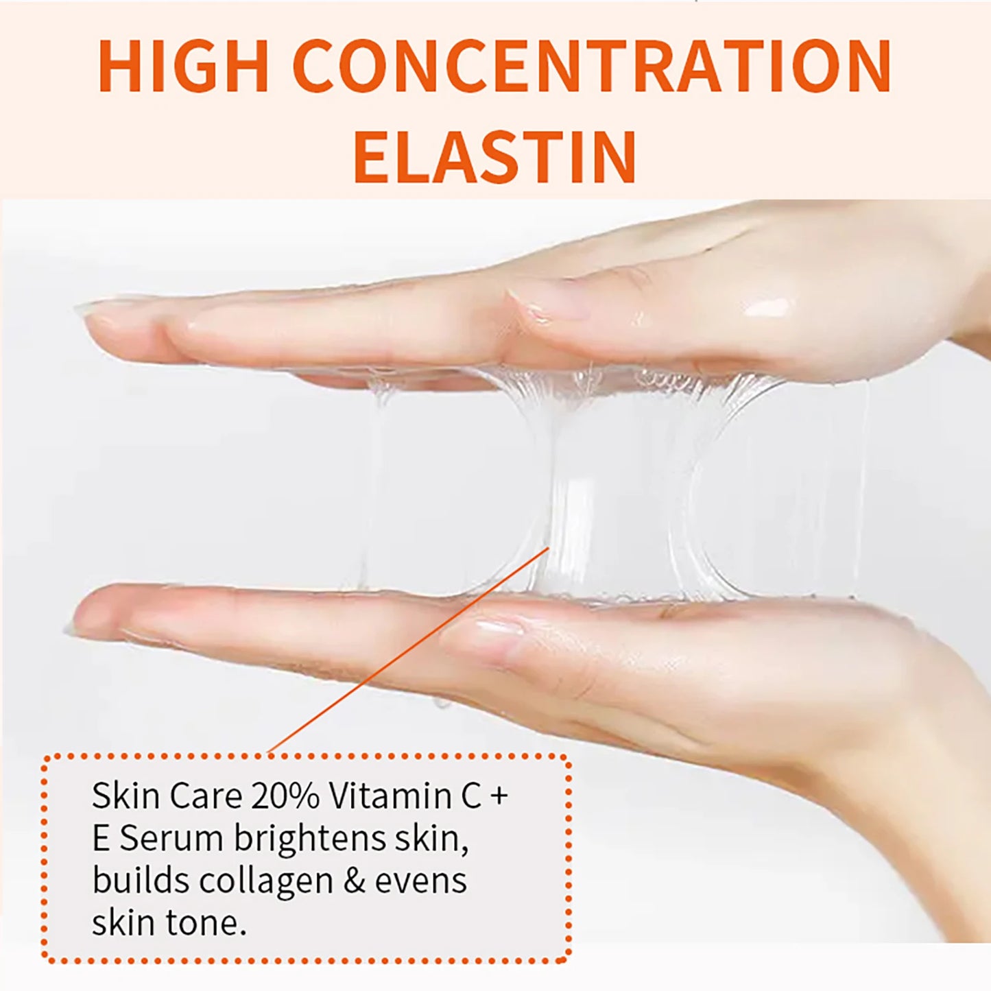 AILKE Vitamin C & E Brightening Face Serum – Hydrating Skin Care 100ml
