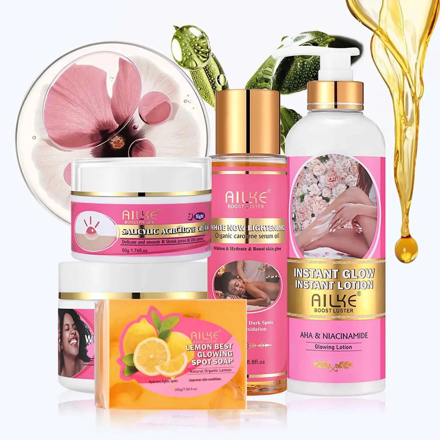 Natural Radiance Brightening Skincare Set