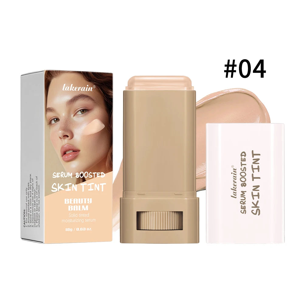 Skin Tint Foundation Stick – High Coverage Travel Makeup Stick