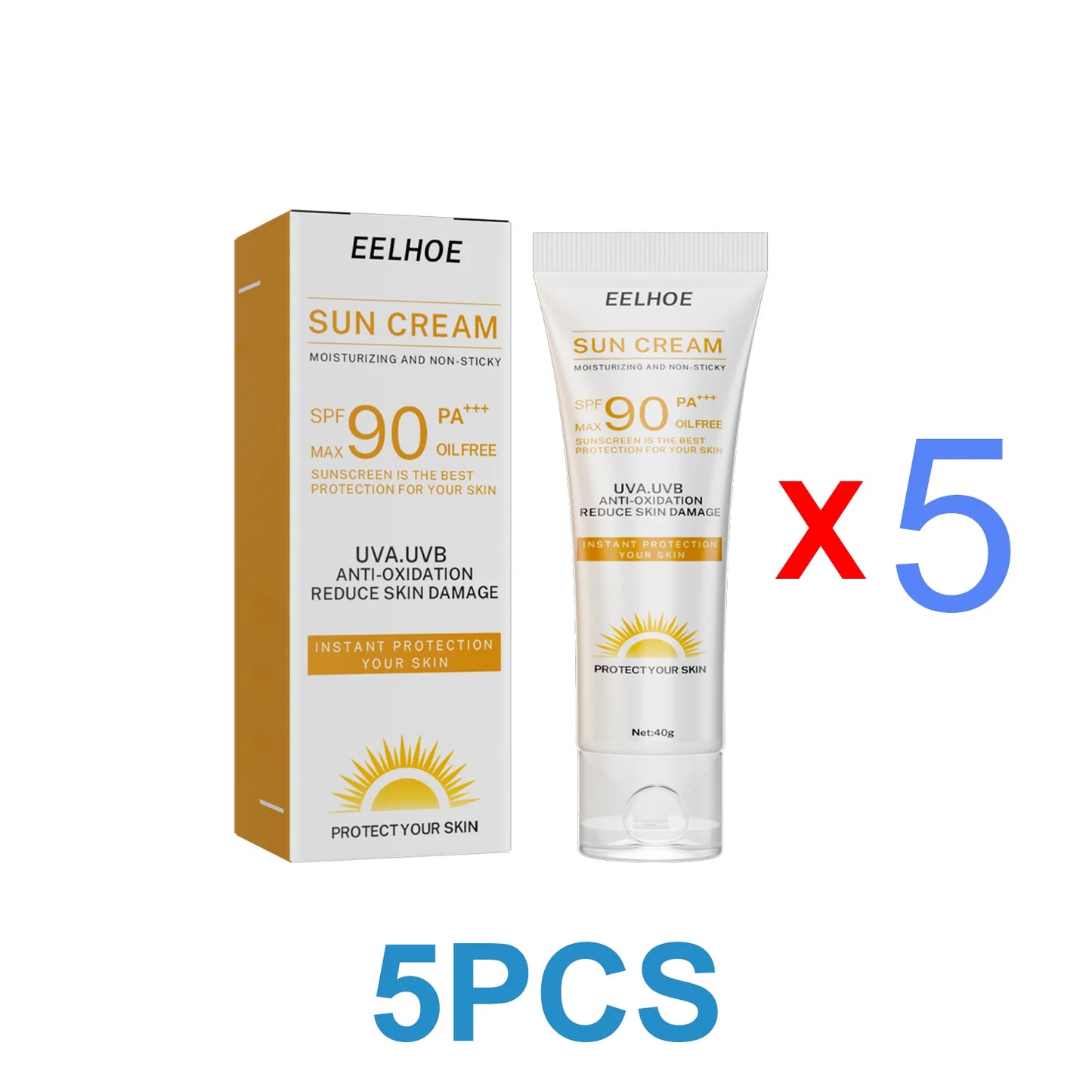 SPF 90 Sunscreen – Face & Body Oil Control Sun Cream