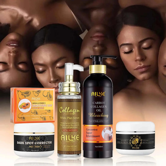 AILKE Collagen Skin Care Kit – Hydrating & Radiance Care Set