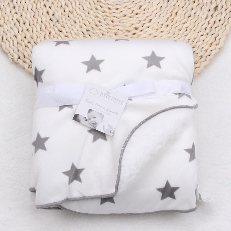 Cartoon Printed Baby Blanket