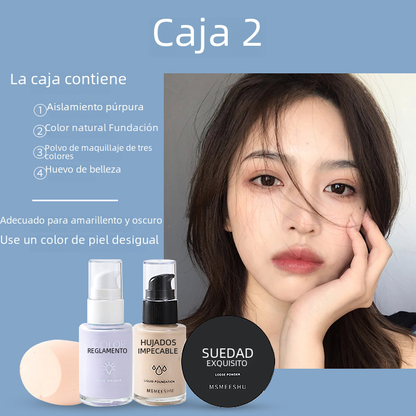 "Beauty Essentials Makeup Set: Foundation, BB Cream & More"