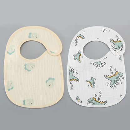 Thin Kids' Bib - Pure Cotton Waterproof Gauze Towel