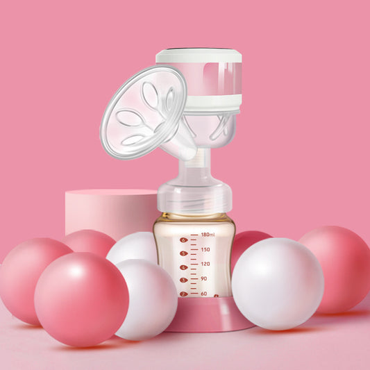 Silent Electric All-in-One Breast Pump and Manual Milker