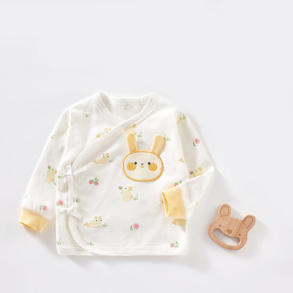Ultra-Thin Cotton Tops for Newborns (0-1 Years)