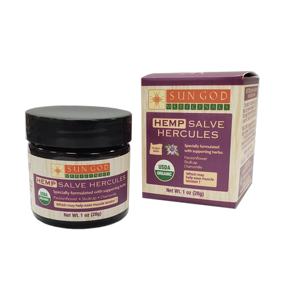 Organic Hercules Muscle Ease Hemp Salve